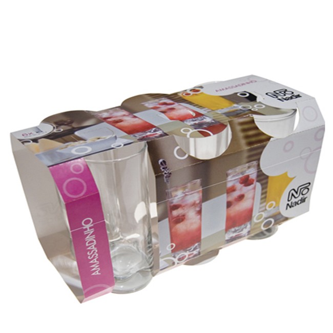 00292-Amassadinho Copo Long Drink 310ml - CJ/6 PÇS