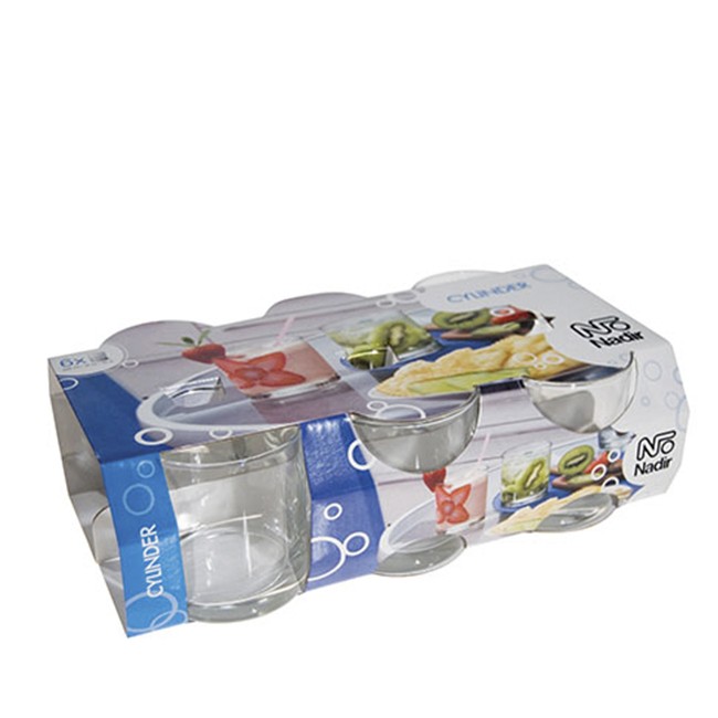 00349-Cylinder Copo Suco 200ML - CJ/6 PÇS