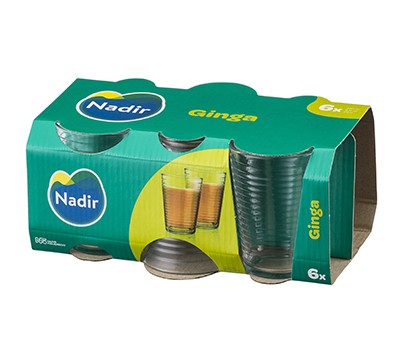 09323 - Ginga Copo Multiuso 280ML - CJ/6 PÇS