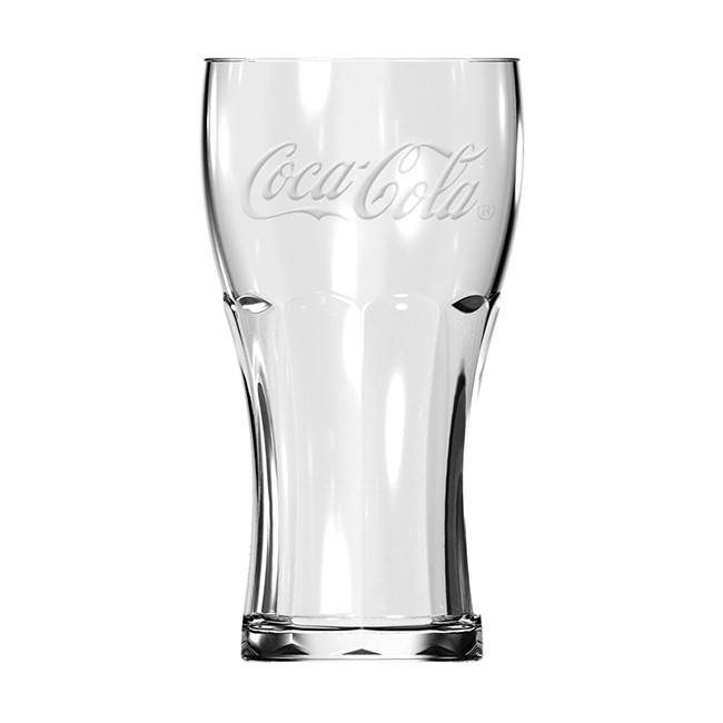 13431-Contour Copo Coca Cola Cristal 470ML - CX/12 PÇS