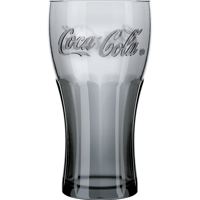 13432-Contour Copo Coca Cola Gray 470ML - CX/12 PÇS